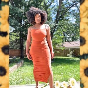 NWT Ruched Nasty Gal Dress!